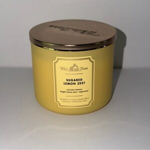 SUGARED LEMON ZEST 3 Wick Candle